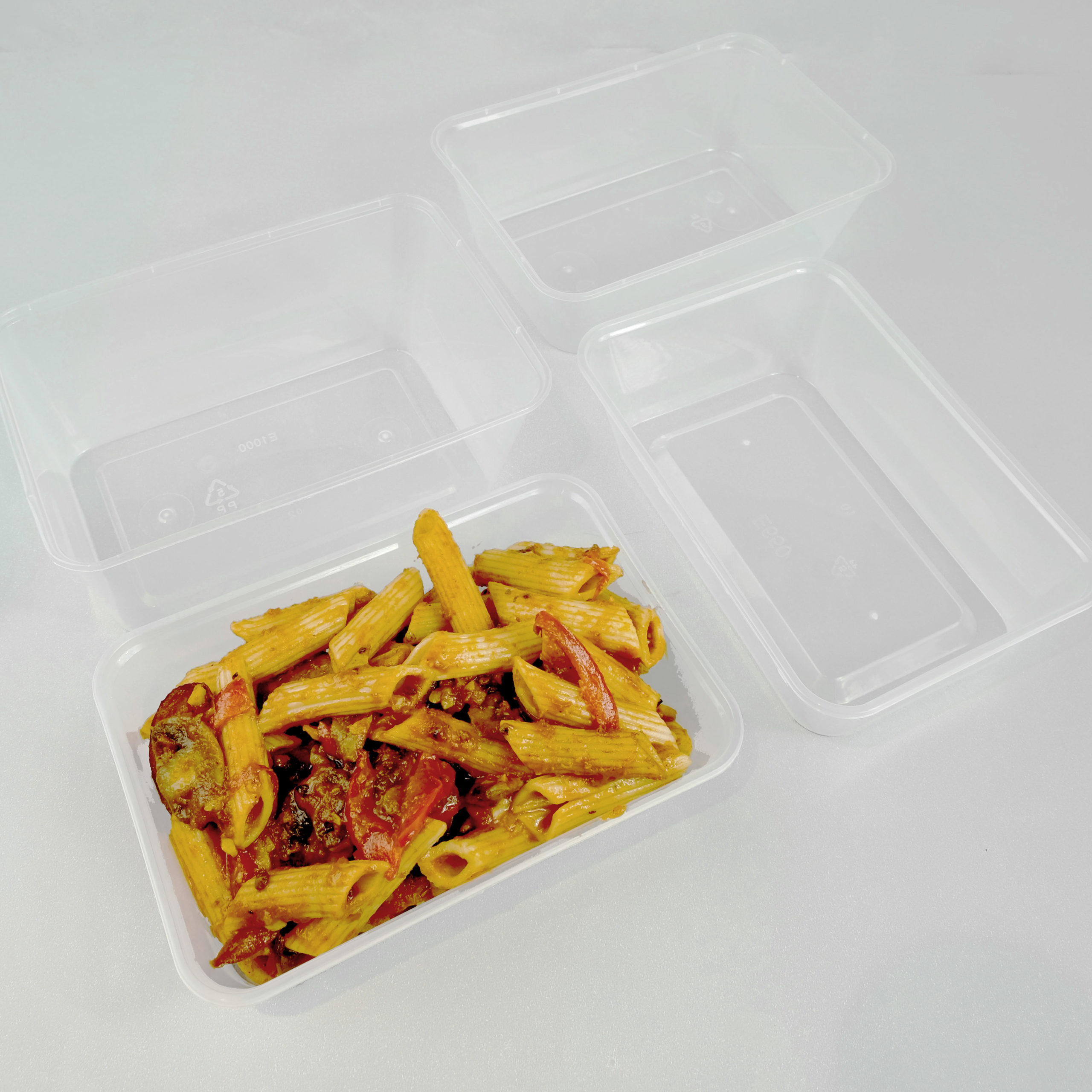 Rectangle Plastic Containers