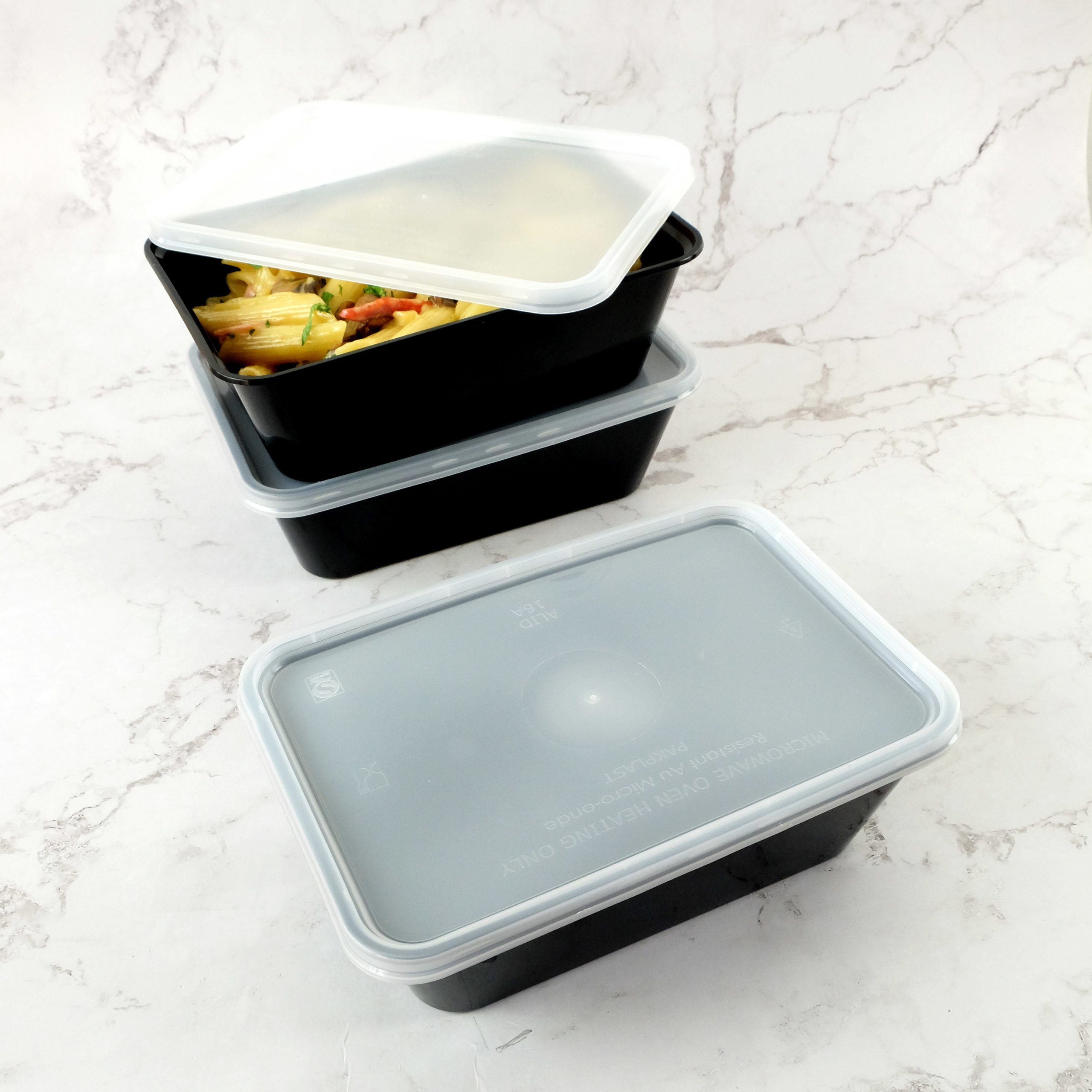 Rectangle Plastic Lids