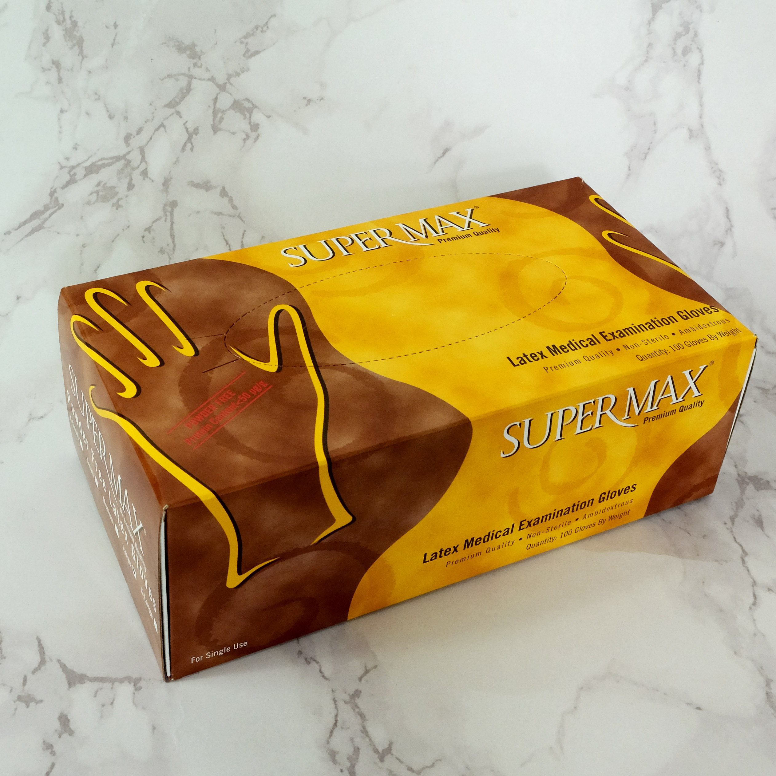 Latex Gloves - Powder Free