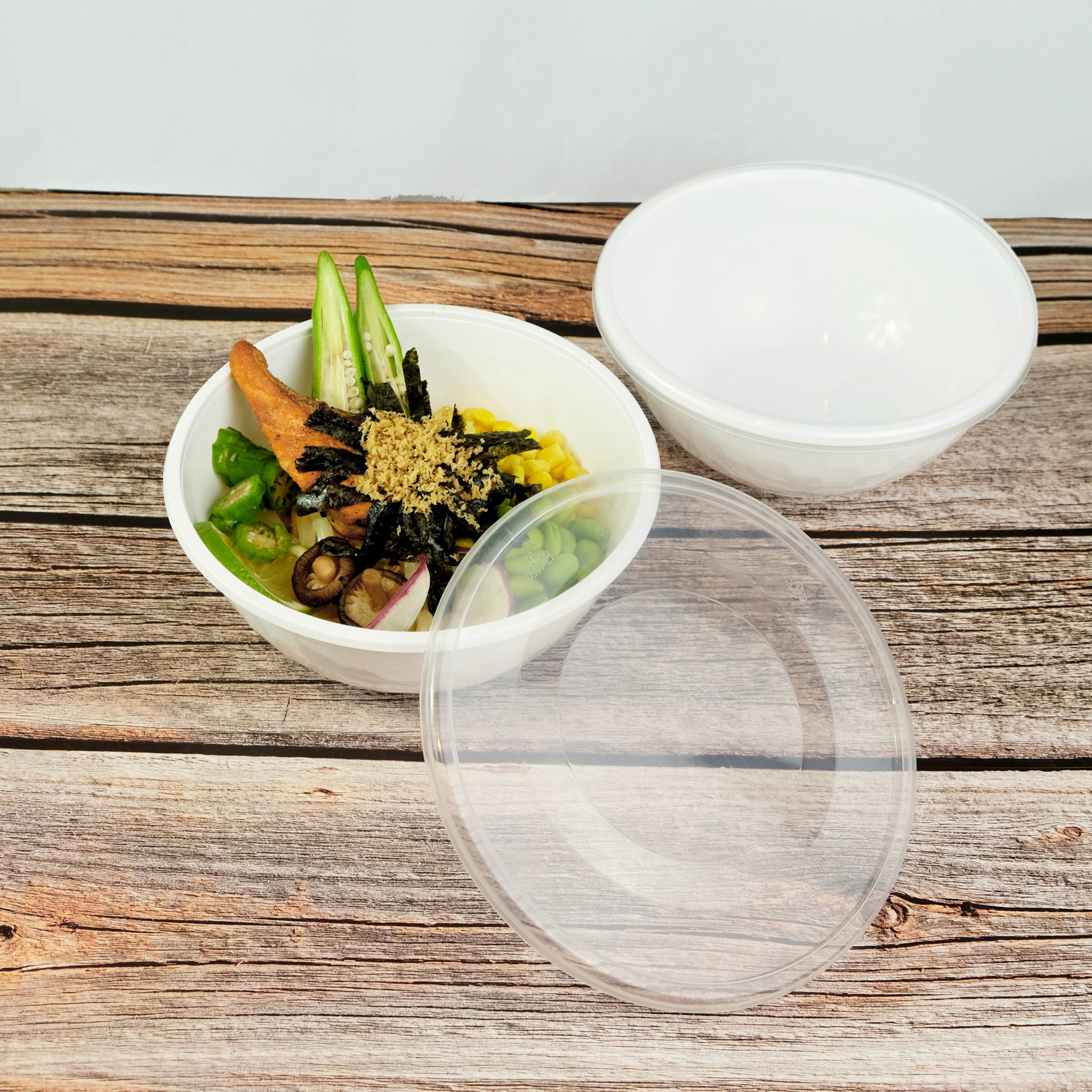 Plastic Noodle Laksa Soup Bowl